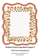 Childish Frame Large Blank Topper 5