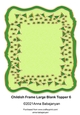 Childish Frame Large Blank Topper 6