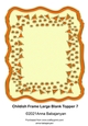 Childish Frame Large Blank Topper 7