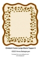 Childish Frame Large Blank Topper 8