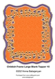 Childish Frame Large Blank Topper 10