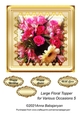 Large Floral Topper for Various Occasions 5