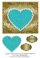 Large Card Front with Scalloped Heart 10