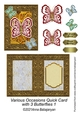 Various Occasions Quick Card with 3 Butterflies 1
