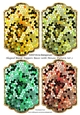 Shaped Blank Toppers Bases with Mosaic Pattern Set 2