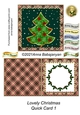 Lovely Christmas Quick Card 1