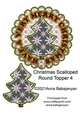 Christmas Scalloped Round Topper 4