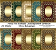 Fancy This Scalloped Lace Edge Blank Cards Kit 1