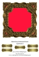 Blank Fancy Embossed Frame Card Front 3