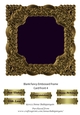 Blank Fancy Embossed Frame Card Front 4