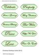 Christmas Greetings Labels (set 2)