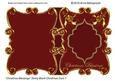 Christmas Blessings Swirly Blank Christmas Card 1