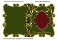 Christmas Blessings Swirly Blank Christmas Card 4