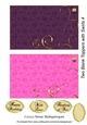 Two Blank Toppers with Swirls 4