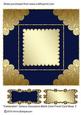 Celebration Various Occasions Blank Card Front Card Base 3