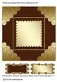 Celebration Various Occasions Blank Card Front Card Base 6