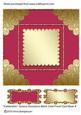 Celebration Various Occasions Blank Card Front Card Base 9