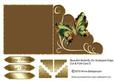 Beautiful Butterfly on Scalloped Edge Cut & Fold Card 2
