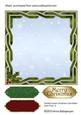 Twisted Frame Christmas Card Base / Card Front 5