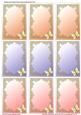 Affection Butterfly & Swirls Atc Card Bases Set 3