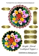 Bright Floral Scalloped Topper 2