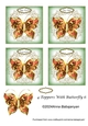 4 Toppers With Butterfly 6