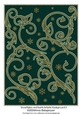 Snowflakes and Swirls Artistic Background 3