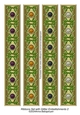 Ribbons Set with Glitter Embellishments 2