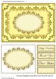 Framed Scalloped Doily Blank Card Front & Insert 9