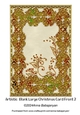 Artistic Blank Large Christmas Card Front 2