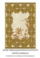 Artistic Blank Large Christmas Card Front 3