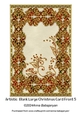 Artistic Blank Large Christmas Card Front 5