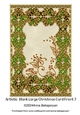 Artistic Blank Large Christmas Card Front 7