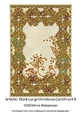 Artistic Blank Large Christmas Card Front 8
