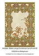 Artistic Blank Large Christmas Card Front 10