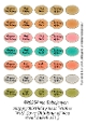 Happy Birthday Best Wishes With Love Thinking of You Oval Labels Set 3