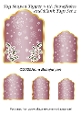 Tag Shaped Topper with Snowflakes and Blank Tags Set 2