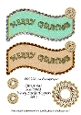 Christmas Scalloped Wavy Large Toppers Set 5