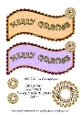 Christmas Scalloped Wavy Large Toppers Set 7