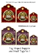 Tag Shaped Toppers and Small Tags Set 1