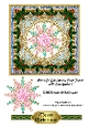 Beautiful Christmas Card Front with Snowflake 9