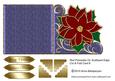 Red Poinsettia on Scalloped Edge Cut & Fold Card 6