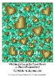 Metallic Embossed Scalloped Hearts on Glitter Background 2