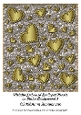 Metallic Embossed Scalloped Hearts on Glitter Background 3