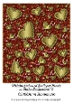 Metallic Embossed Scalloped Hearts on Glitter Background 12