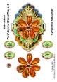 Make a Wish Floral Layered Shaped Topper 2