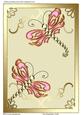 Two Dragonflies (pink)
