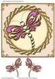 Round Twisted Frame with Dragonfly 3