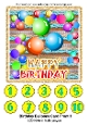 Birthday Balloons Card Front 1