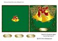 Swirls & Christmas Bells Cut & Fold Card 2